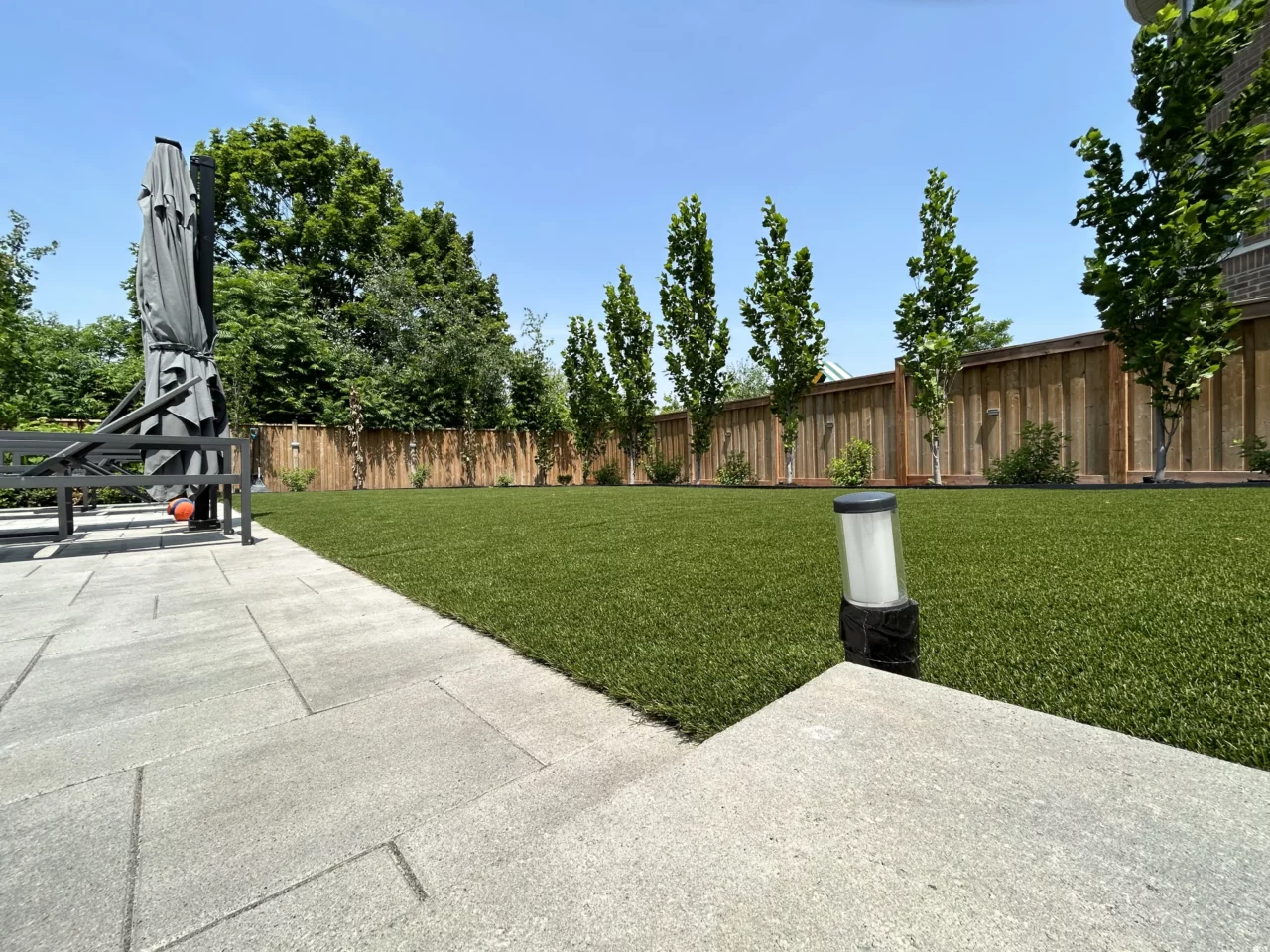 Completed artificial turf project in Durham Region