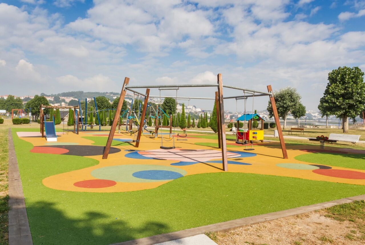 artificial turf for a playground in Ajax Durham Region