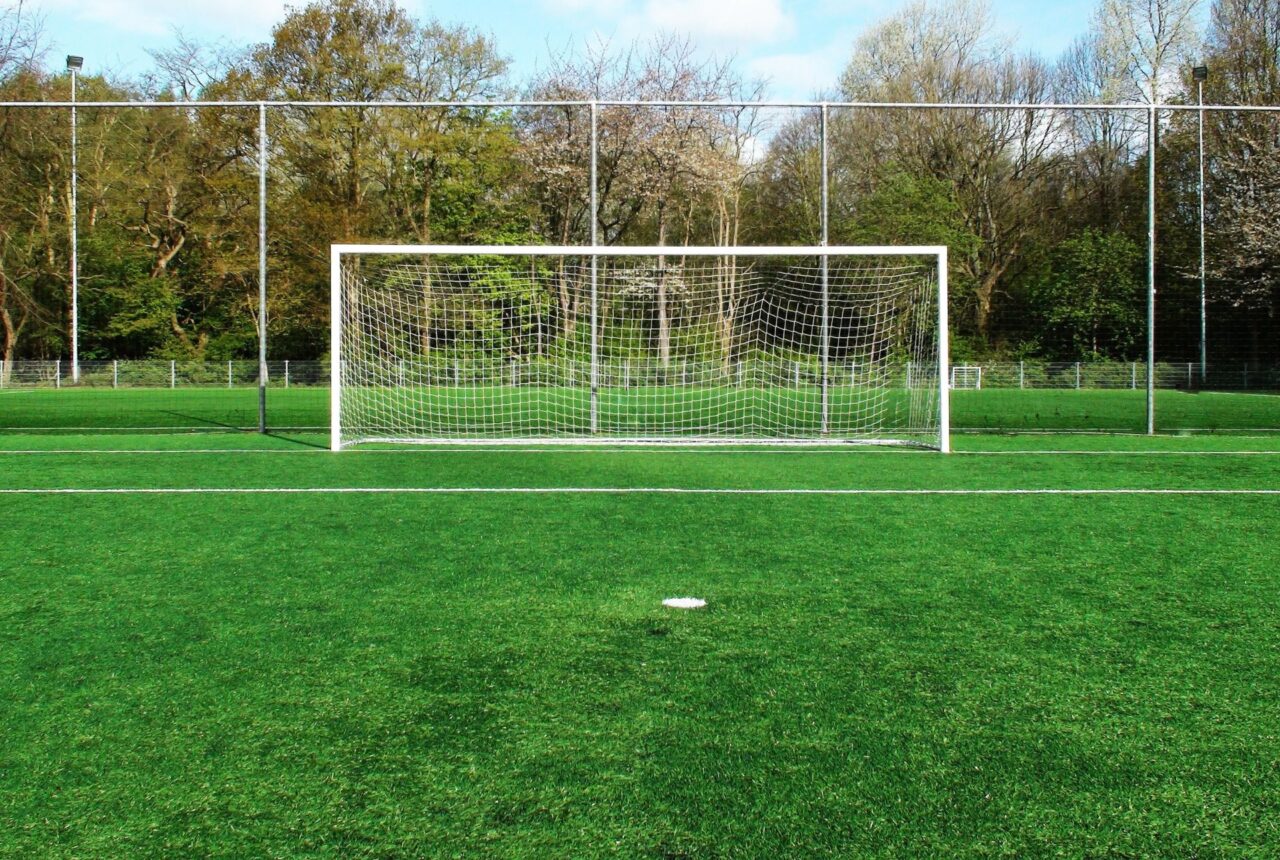 sports field artificial turf installation