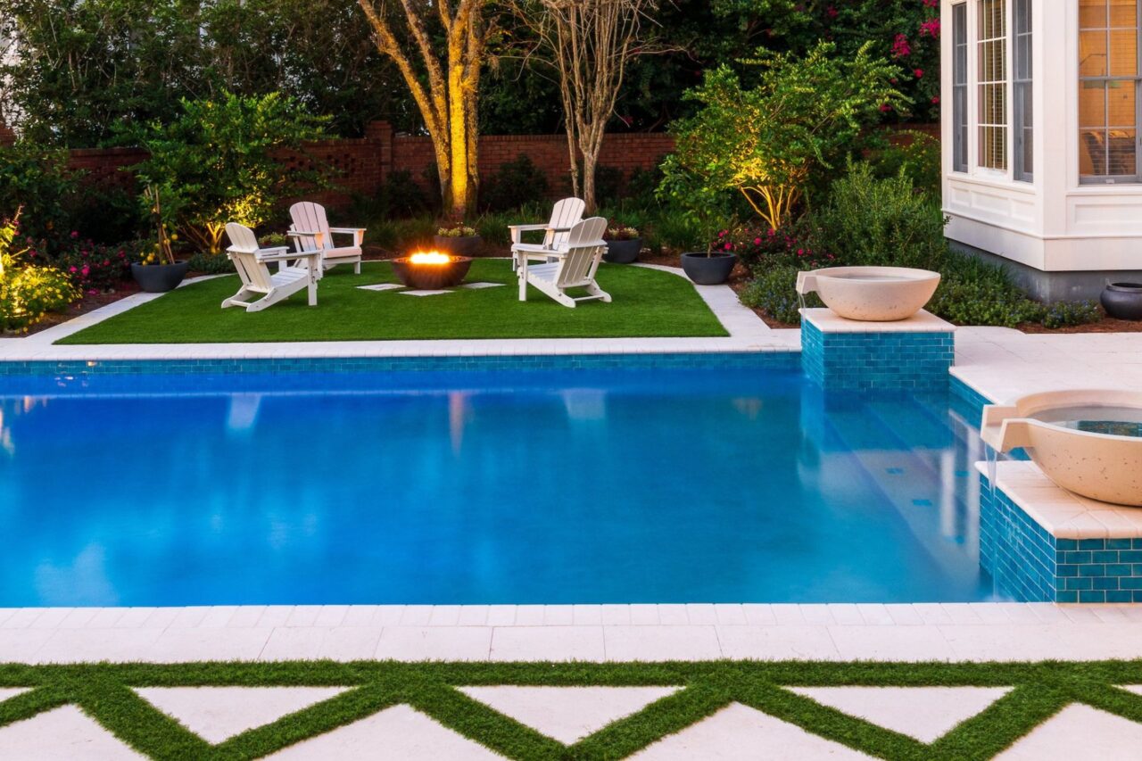 artificial grass pool surround Durham Region